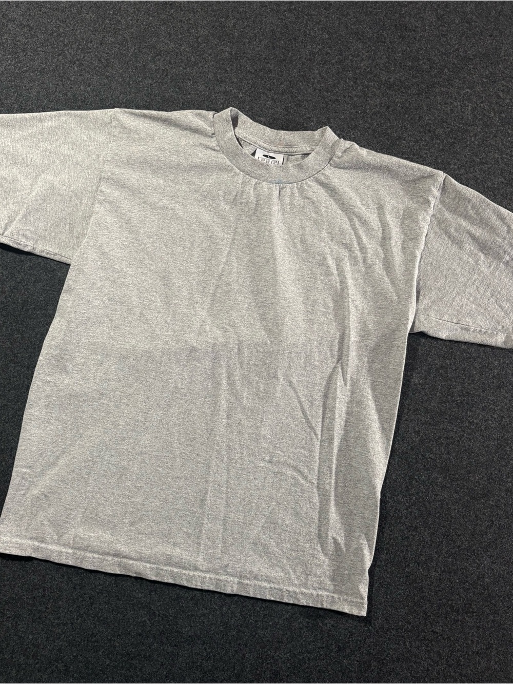 Vintage Pro Club T Shirt Mens Large Gray Heavyweight Short Sleeve Y2K Made USA